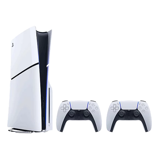 Sony PlayStation®5 Console Slim Disc - Two DualSense® Wireless Controllers Bundle